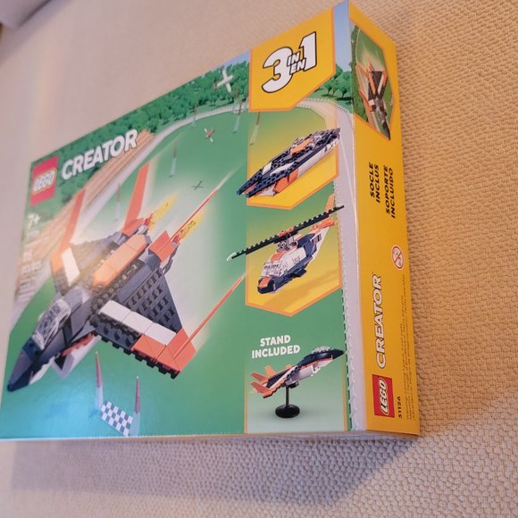 LEGO Creator 3 in 1 Supersonic Jet Plane 31126, new - Picture 3 of 5